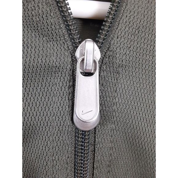 Nike Mens S Small Green Hooded Track Jacket Full Zip Hoodie - Picture 5 of 9